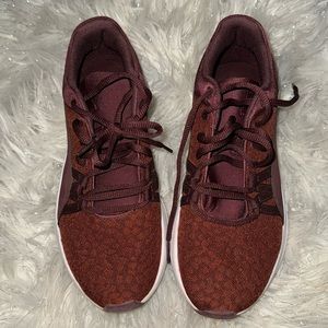 EUC softfoam+ Puma rustic red running shoes size 7.5